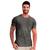 Camiseta Básica Masculina Suedine Light Domno Cinza gump