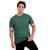 Camiseta Básica Mescla Masculina Dark Domno Verde jade