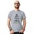 Camiseta Básica Nerd Keep Calm Programador Sistema Codigo Cinza mescla