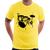 Camiseta Bateria Música Baterista - Foca na Moda Amarelo