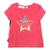Camiseta Bebê GAP Mulher Maravilha Feminina Vermelho