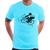Camiseta Bike Corrida - Foca na Moda Azul claro