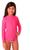 Camiseta Blusa Camisa Proteção Solar Uv 50 Infantil Azul 2a8 Rosa, Chiclete