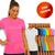 Camiseta Blusinha Dry Tecido Furadinho feminina Academia Yoga Corrida 617 Laranja
