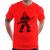Camiseta Bombeiro - Foca na Moda Vermelho