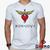 Camiseta Bon Jovi 100% Algodão Rock Geeko Branco gola v
