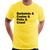 Camiseta Borboleta & Costas & Peito & Crawl - Foca na Moda Amarelo