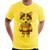 Camiseta Cachorro Husky Siberiano Natalino - Foca na Moda Amarelo