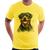 Camiseta Cachorro Rottweiler - Foca na Moda Amarelo