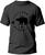Camiseta Califórnia Republic Adulto Camisa Manga Curta Premium 100% Algodão Fresquinha Grafite, Preto