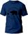 Camiseta Califórnia Republic Adulto Camisa Manga Curta Premium 100% Algodão Fresquinha Marinho, Preto