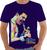 Camiseta Camisa 472 Freddie Mercury Banda Queen Azul