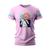 Camiseta Camisa Anime Desenho Chainsaw Man Power Ref: 25 Rosa bb