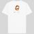 Camiseta Camisa Básica Manga Curta Estampada Cores Aquarela Fone de ouvido