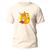 Camiseta Camisa Básica Masculina Algodão Premium Básica Estampa Digital Salada Fruta Off white