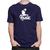 Camiseta Camisa Dj Pick-up Música Eletronica Rap Masculina Azul marinho