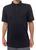 Camiseta Camisa Gola Polo Lisa c/Botão Uniforme Masculina Preto