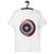 Camiseta Camisa Infantil Unissex - Capitão América Escudo Branco