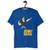 Camiseta Camisa Infantil Unissex - Johnny Bravo Azul royal