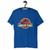 Camiseta Camisa Infantil Unissex - Jurassic Park Dinossauro Azul royal