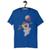 Camiseta Camisa Infantil Unissex - Taz Basketball Azul royal