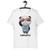 Camiseta Camisa Infantil Unissex - Urso Panda Fantástico Branco