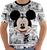 Camiseta Camisa lc 308 Mickey Mouse Branco