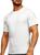 Camiseta Camisa Masculina Básica Lisa Algodão Top Premium Bt Branco