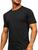 Camiseta Camisa Masculina Básica Lisa Algodão Top Premium Bt Preto