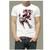 Camiseta camisa masculina geek anime goku Dragon ball z Branco