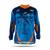 Camiseta Camisa Motocross Trilha Adulto Pro Tork Insane X Alongada Confortável Masculina Feminina Azul, Laranja