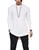 Camiseta camisa oversized longline masculina ny kings top Branco