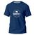 Camiseta Camisa T-shirt Manga Curta Masculina Várias Cores Azul