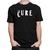 Camiseta Camisa The Cure Banda De Rock Estampa Premium Blusa Preto