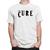 Camiseta Camisa The Cure Banda De Rock Estampa Premium Blusa Branco
