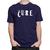 Camiseta Camisa The Cure Banda De Rock Estampa Premium Blusa Azul marinho