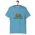 Camiseta Camisa Tshirt Masculina - Urso California Republic Azul turquesa