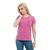 Camiseta Casual Feminina Basic Akva Rosa