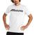 Camiseta Casual Masculina Mizuno Big Logo Branco