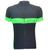 Camiseta ciclismo da modas em dry fit manga curta faixa peito masculino Verde