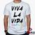 Camiseta Coldplay 100% Algodão Viva La Vida Rock Alternativo Geeko Branco gola careca