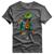 Camiseta Coleção Crazy Animals Tartaruga Maycon Shap Life Grafite