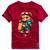 Camiseta Coleção Little Bears Urso Skier Skate Shap Life Bordô