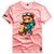 Camiseta Coleção Little Bears Urso Skier Skate Shap Life Rosa claro