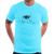 Camiseta Controle Carinha - Foca na Moda Azul claro
