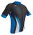 Camiseta de Ciclismo GTX Fire Blue Mtb Speed Cinza