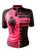 Camiseta de Ciclismo Smart Be Fast Respeite o Ciclista Rosa