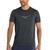 Camiseta de Corrida Masculina Mizuno Lifestyle Cinza