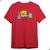 Camiseta De Treino Academia Bob Esponja Maromba 100% Algodão Vermelho