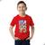 Camiseta Desenho Incrivel Circo Digital Infantil Animação Vermelho